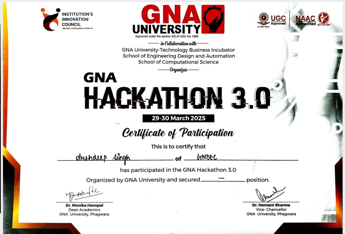 Cloud Deployment Basics Certificate